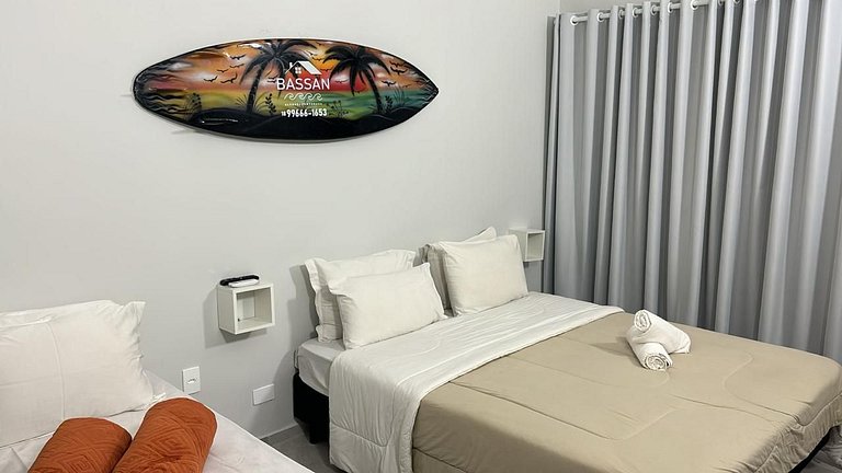 Suíte pé na areia térrea