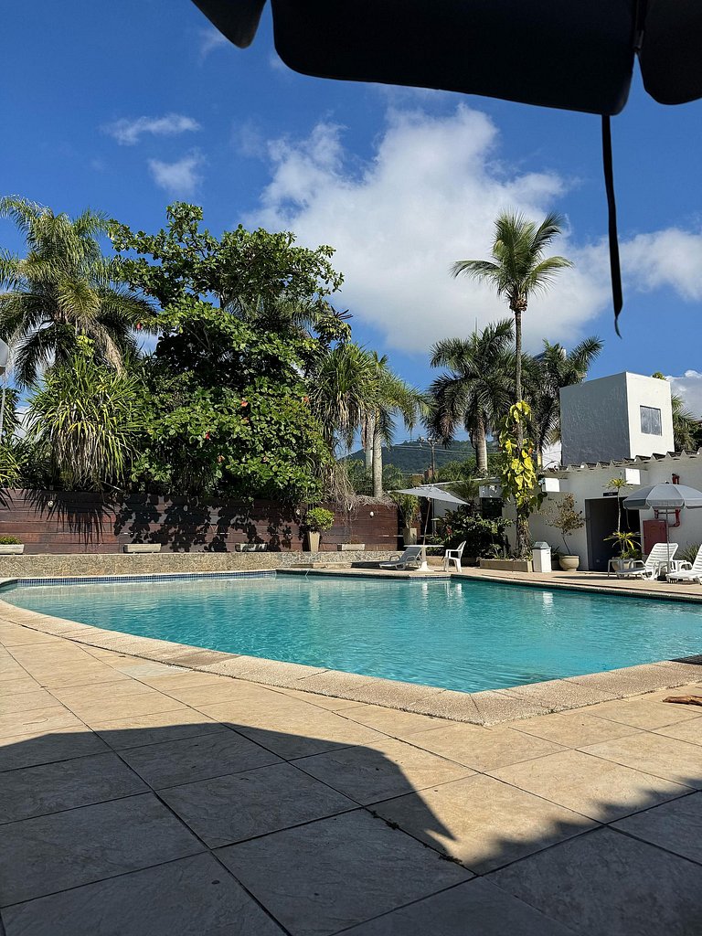 Suíte pé na areia térrea