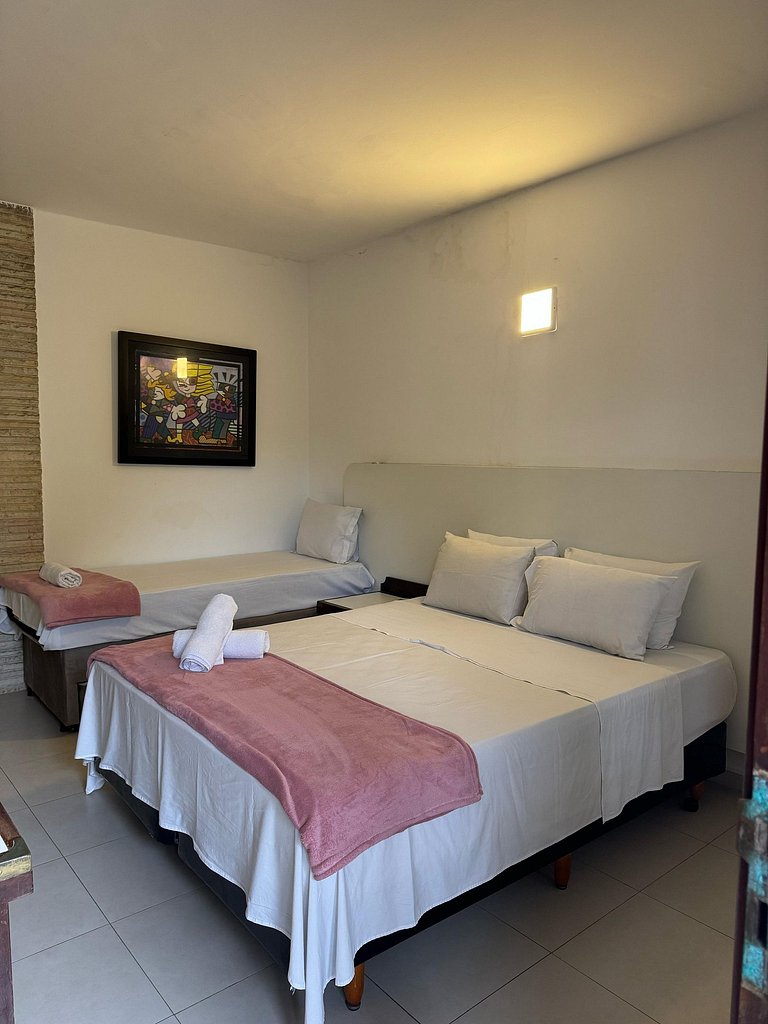 Suíte Tropical Bassan | Moderna & Funcional