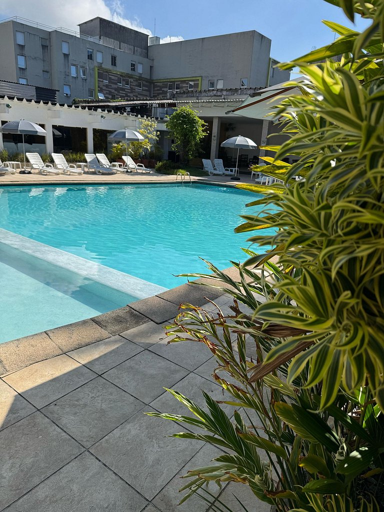 Suíte Tropical Bassan | Moderna & Funcional